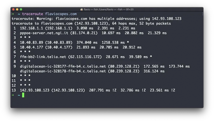 Traceroute